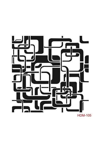 Cadence Stencil (template) 25x25 Cm