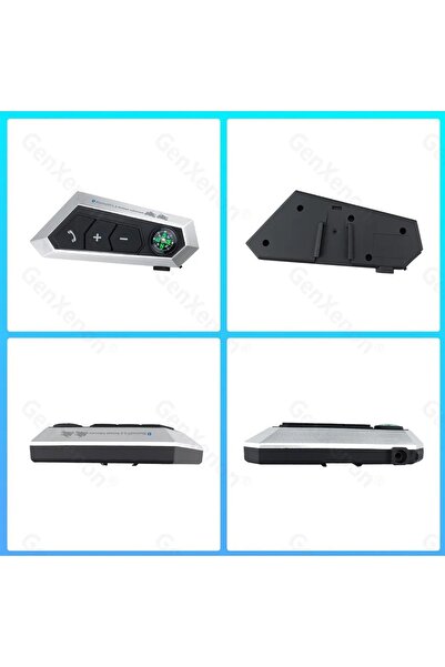 Zoli Bt22b Motorcycle Bluetooth Headset And Helmet Intercom Two Rider Connection Pairing Interphone