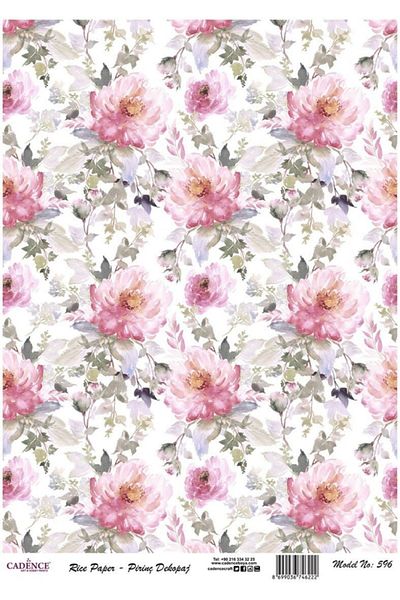 Cadence Rice Decoupage - Model 596