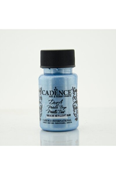 Cadence Dora Metalik Boya 186 Açık Mavi 50ml