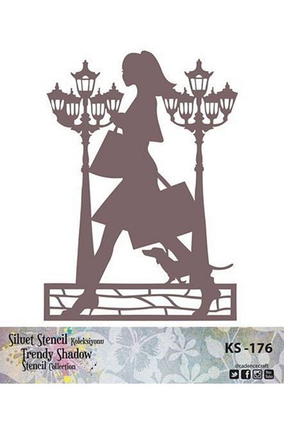 Cadence Ks176 Silhouette Stencil