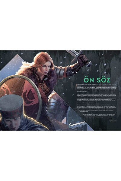 Pegasus Yayınları Gwent: Witcher Kart Oyunu Sanatı (Ciltli) - Cd Projekt Red