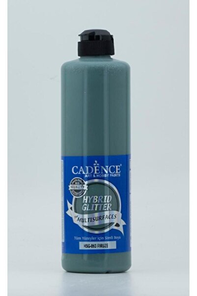 Cadence Hybrid Multisurface Simli Akrilik Boya 500ml - Hsg-093 Firüze