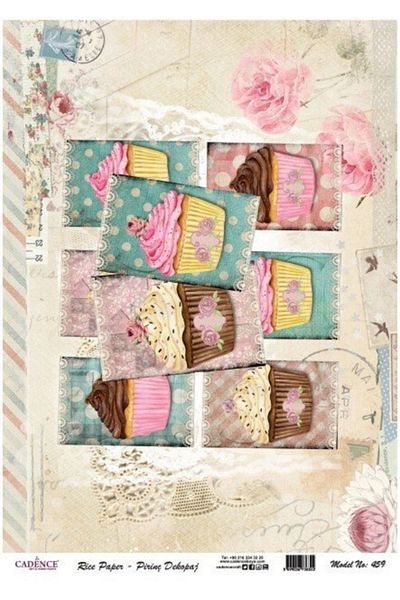 Cadence Rice Decoupage - Model 459