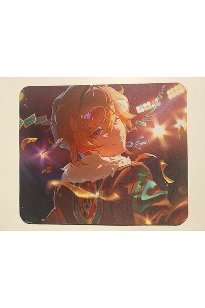 Yenaplanner Honkai Star Rail Aventurine Mousepad 23X19 cm