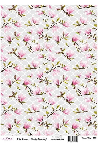 Cadence Rice Decoupage - Model 558
