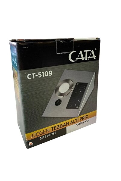 Cata Tezgah Aydınlatma Çift Pirizli( Beyaz)