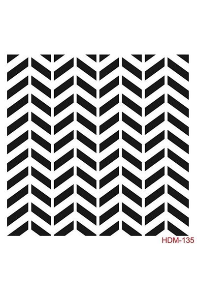 Cadence Home Decor Stencil Hdm135 ( 25 X 25 )