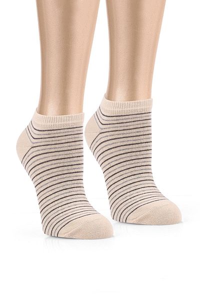 Ozzy Socks 5 чифта дамски чорапи до глезена със забавни шарки, Ozzyp004