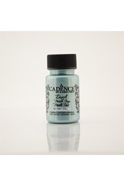 Cadence 201 Mavi Yeşil - Dora Metalik Boya 50ml