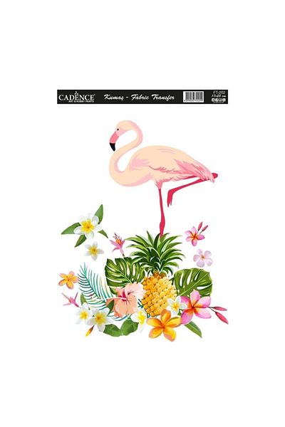 Cadence Fabric Transfer Flamingo 17x25 Kt-202