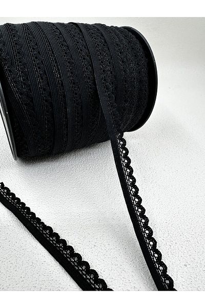 paşateks since 1995 şekil 5 Meters Black Underwear Rubber - 1 Cm