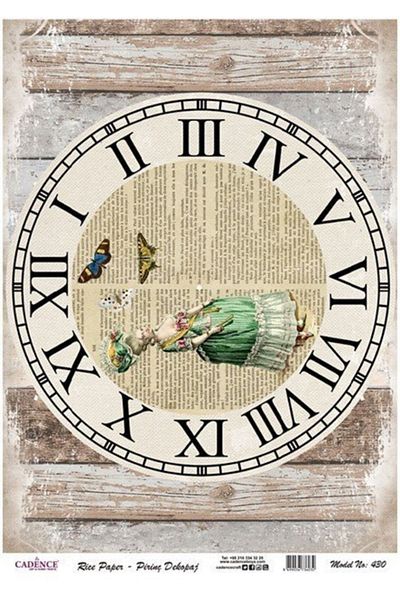 Cadence Rice Decoupage - Model 430