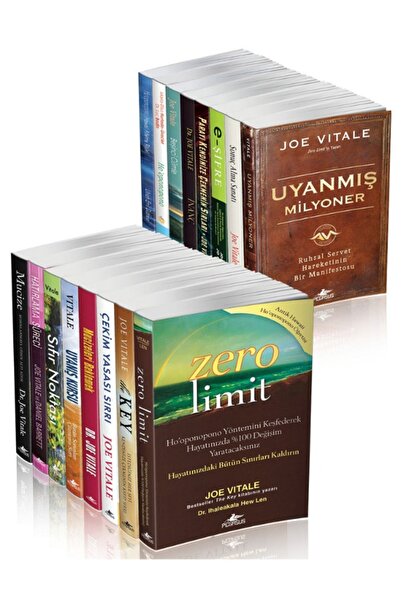 Pegasus Yayınları Joe Vitale Tüm Kitapları Koleksiyon Takım Set 16 Kitap