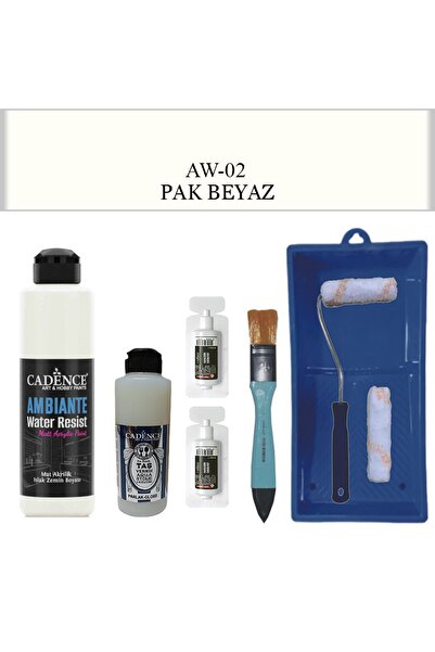 Cadence Boya Fayans Tezgah B-Ambiente Islak Zemin Aw-02 PakBeyaz 250Ml Katali...