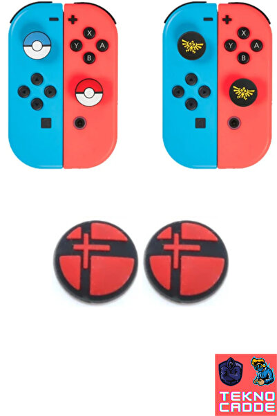 beboncool Nintendo Switch/Switch OLED/Switch Lite Analog Koruyucu Silikon Pad