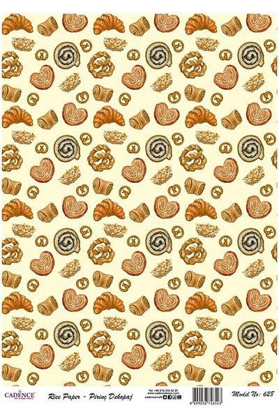 Cadence Rice Decoupage - Model 628