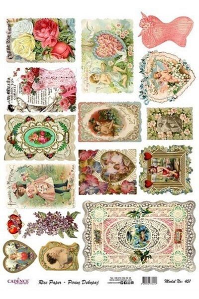 Cadence Rice Decoupage - Model 451