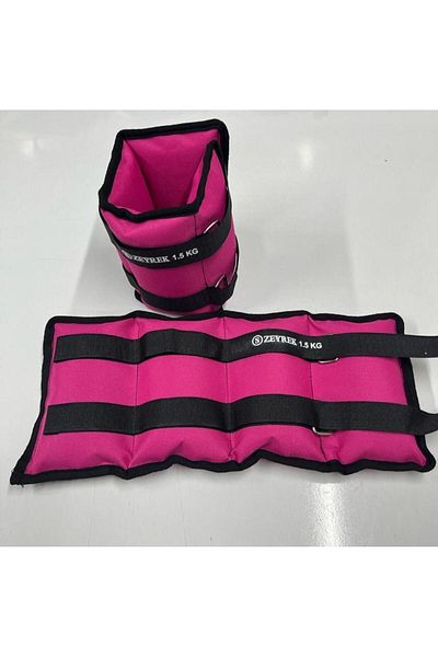 S ZEYREK 1,5 kg × 2 buc. Total 3 kg. Set de greutăți pentru întărirea mușchilor pentru încheietura mâinii.