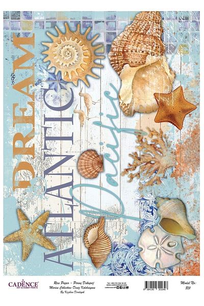 Cadence Rice Decoupage-801
