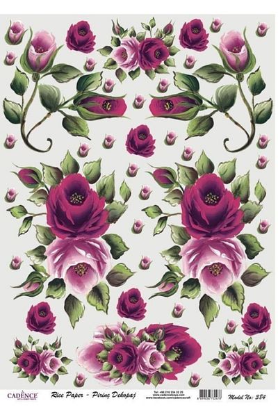 Cadence Brass Decoupage -model 384