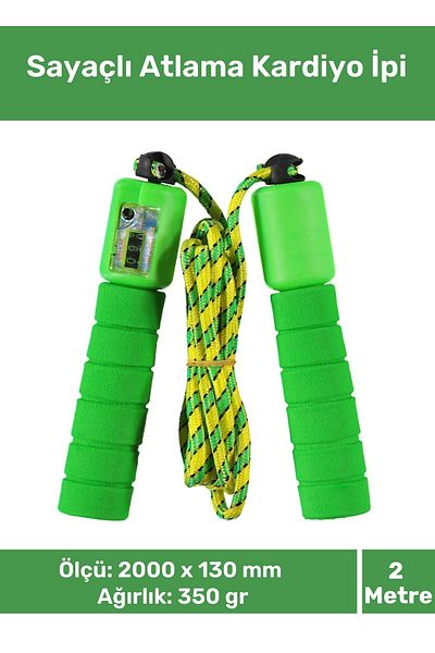 Pastimore Premium Multi-Colored Jump Rope with Counter Special Jump Rope for Children Children's Game Jump Rope Cardio Rope