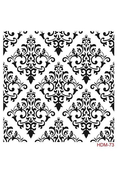 Cadence Home Decor Stencil Hdm073 ( 25 X 25 )