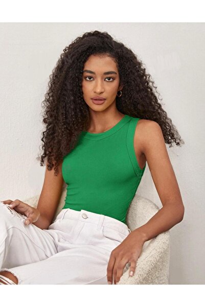 Actiwear Πλεκτό εσώρουχο με ριμπ λαιμόκοψη - T-Shirt 3 συσκευασιών