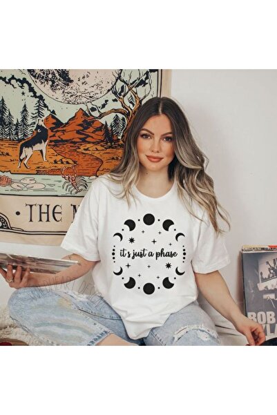 Vordevia Oversize Print Detaljna majica