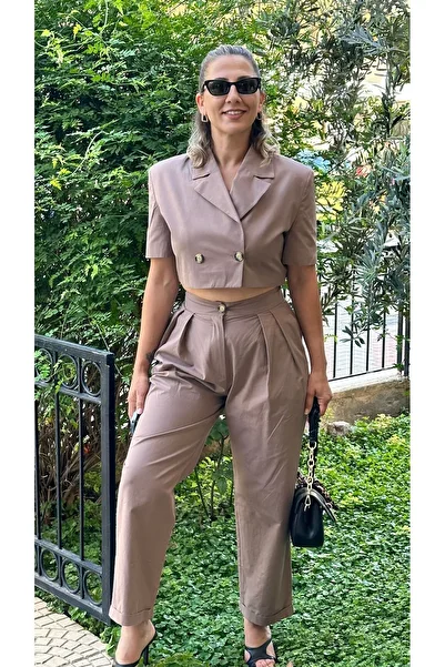 HANER BUTİK Jacket and Trousers Set