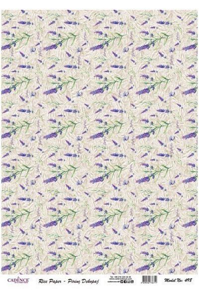 Cadence Rice Decoupage - Model 498
