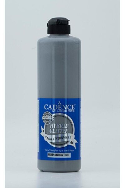 Cadence Gümüş Simli Hibrit Multisurface 500ml Grafiti Gri Hsg-081