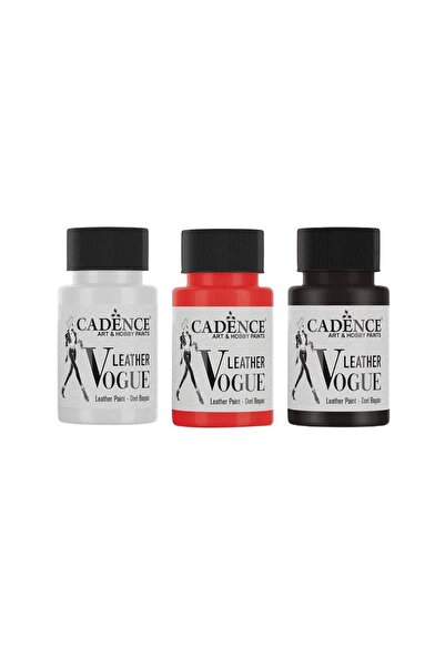Cadence Leather Vogue Deri Boyası 3lü Set