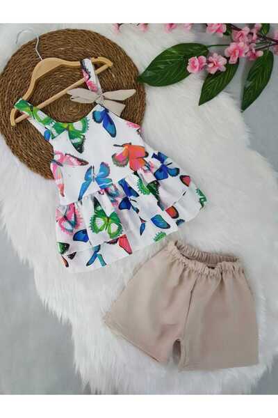 aden kids Katkat Colorful Lower and Upper Set
