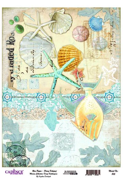 Cadence Rice Decoupage-805