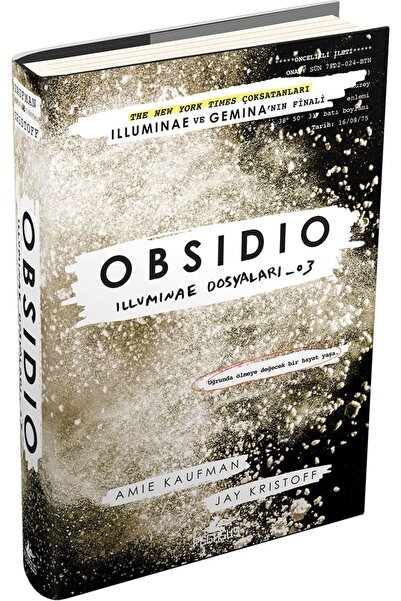 Pegasus Yayınları Obsidio (Ciltli) - Illuminae Dosyaları Serisi 3. Kitap | Jay Kristoff & Amie Kaufman