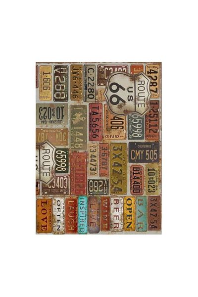 Cadence 2 Pieces Model 325- Rice Paper Decoupage