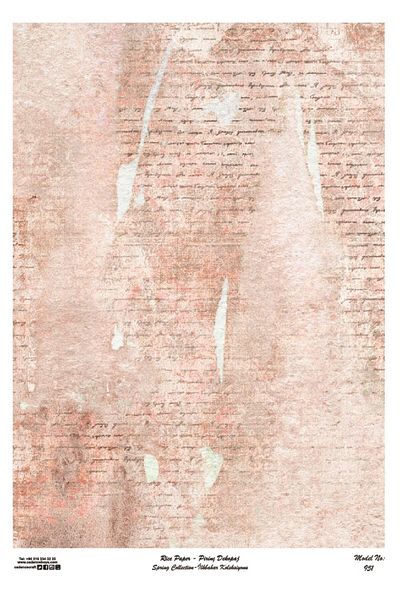 Cadence Rice Decoupage-951