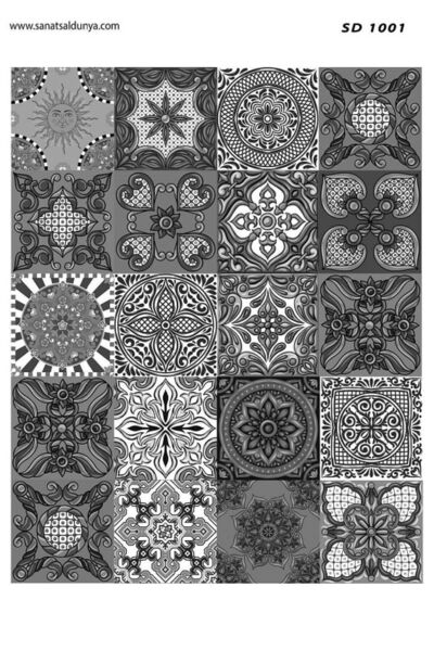 Sanatsal Dünya &تيلا نقل موديل-1001