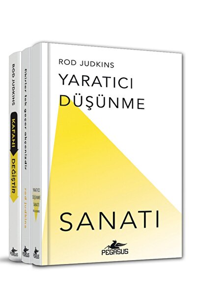Pegasus Yayınları Rod Judkins Yaratıcı Düşünme Seti (3 Kitap Takım Ciltli Mid...