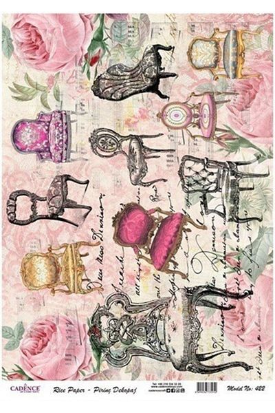 Cadence Rice Decoupage - Model 422