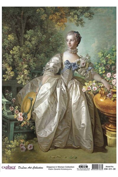 Cadence Ew 11 مجموعة أناقة نسائية نحاسية مقاس 30x42