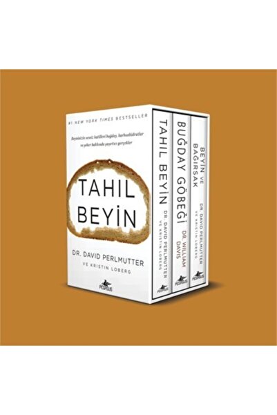 Pegasus Yayınları Tahıl Beyin + Buğday Göbeği + Beyin Ve Bağırsak (3 Kitap Set)
