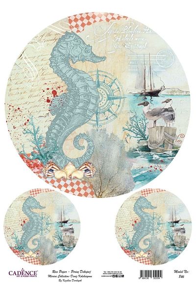 Cadence Rice Decoupage-846
