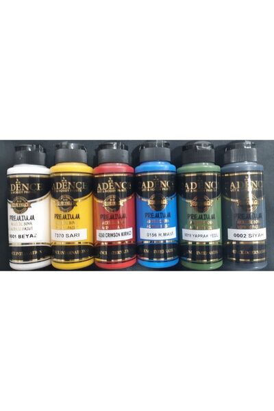 Reyhan Hobi Cadence Premium Akrilik Boya 6'lı Set