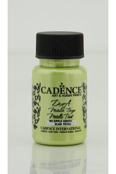 Cadence 161 Elma Yeşili Dora Metalik Boya 50ml(cc)