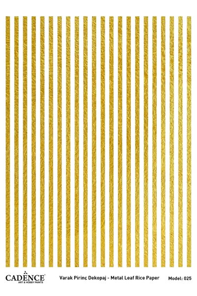 Cadence ورق ديكوباج نحاسي مقاس 30x42 - موديل 025