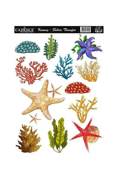 Cadence Fabric Transfer Underwater World 25x35 Kt-31