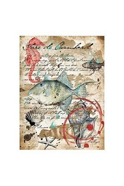Cadence Rice Decoupage - Model 129