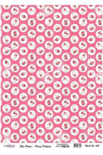 Cadence Rice Decoupage - Model 485